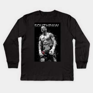 SOUTHPAW Motivational Poster Kids Long Sleeve T-Shirt